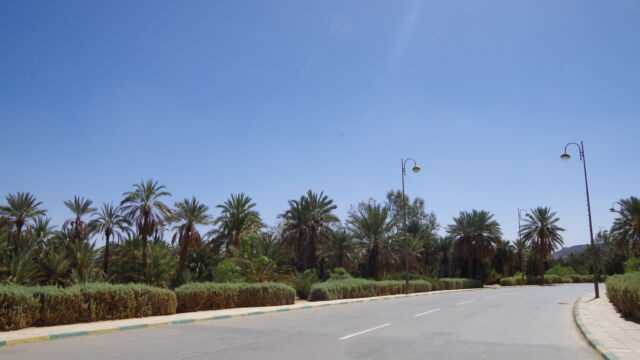 王宮に続くツマルロード 王宮に続くツマルロード